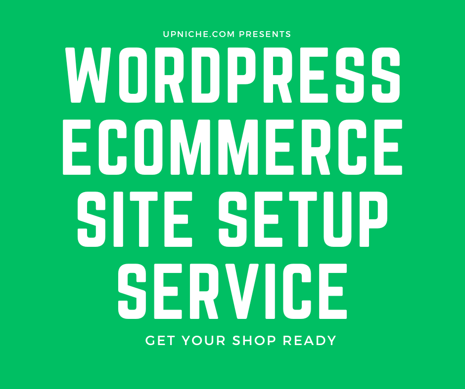 Woocommerce Ecommerce Site Setup Service