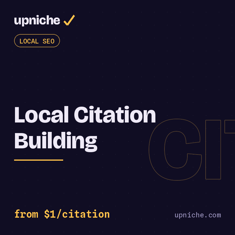 Local Citation Building Service- Boost Your Local SEO & Visibility