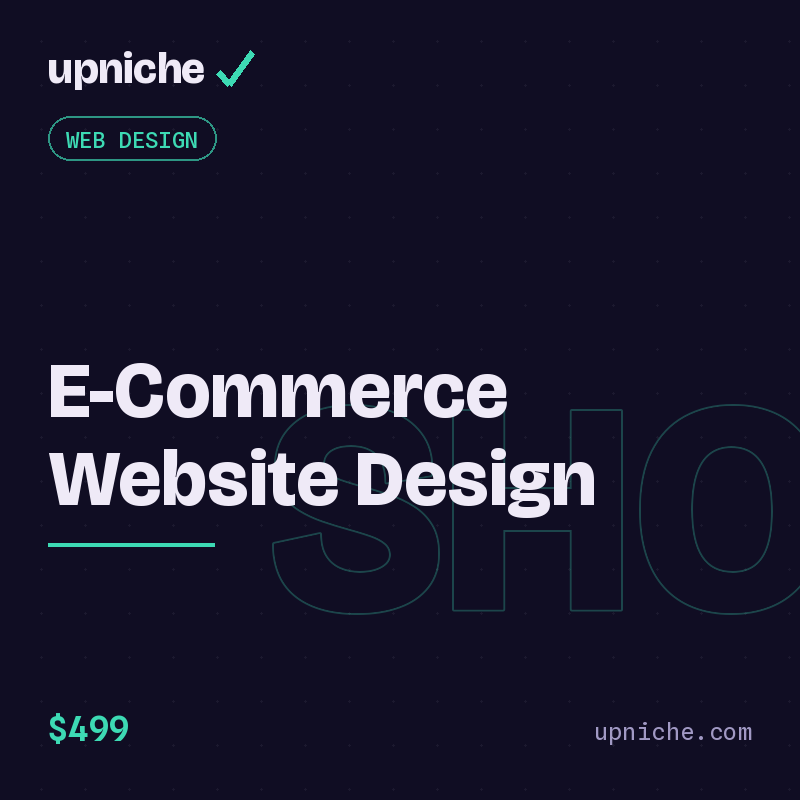 E-Commerce Website Design Service