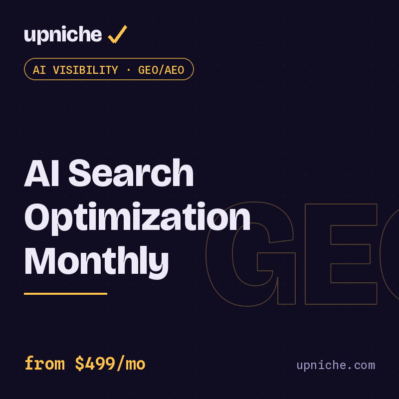 AI Search Optimization (GEO) - Monthly Service