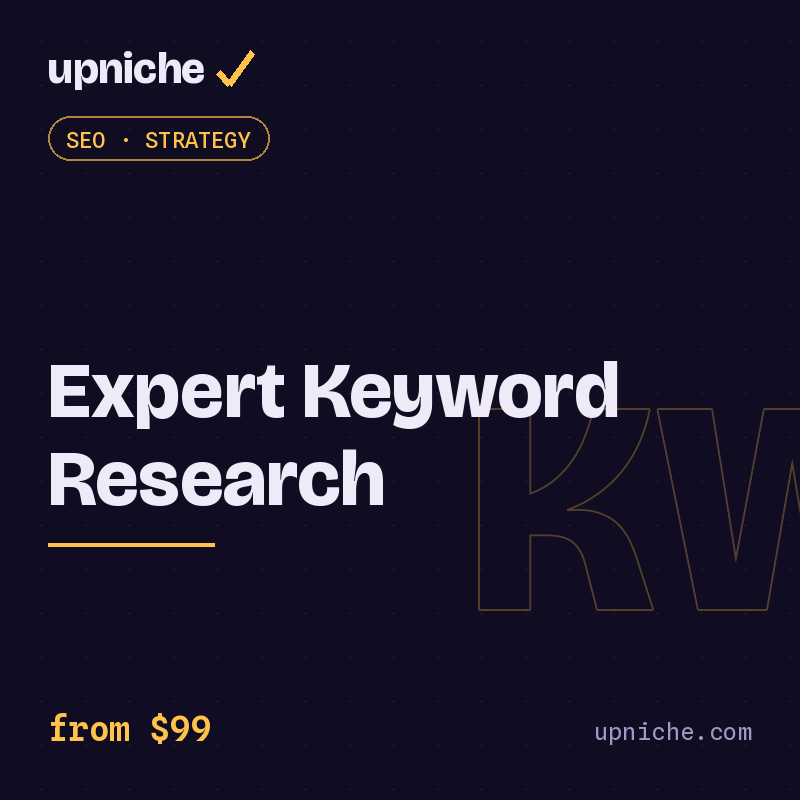Expert Keyword Research Report Service