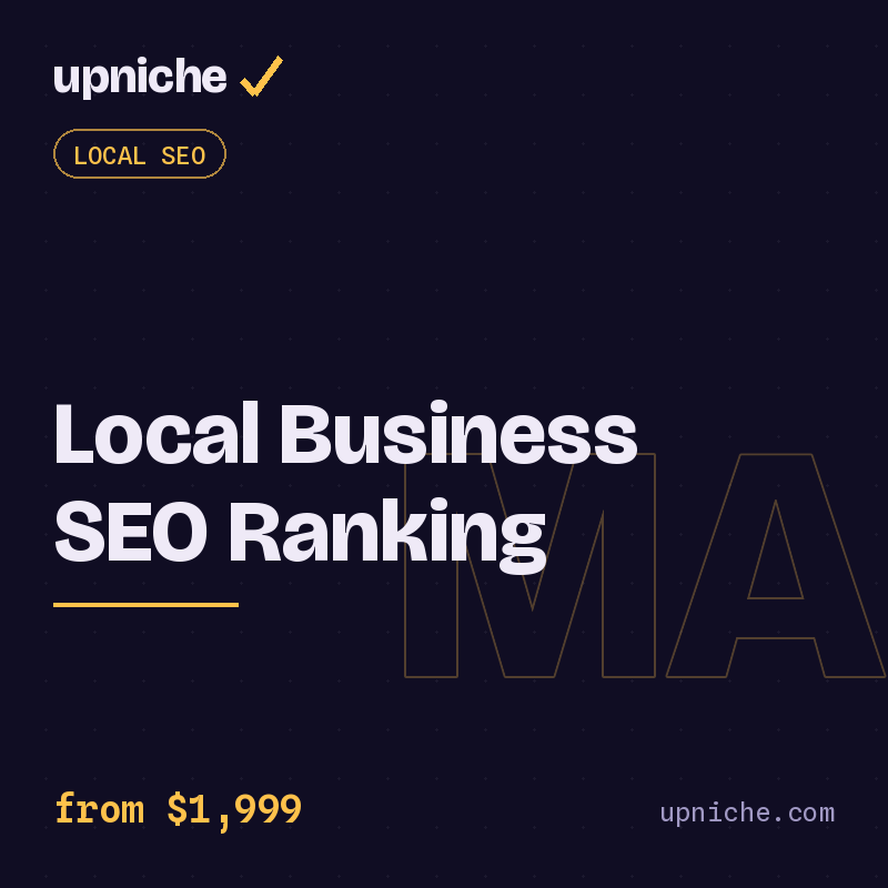 Local Business SEO Ranking Service