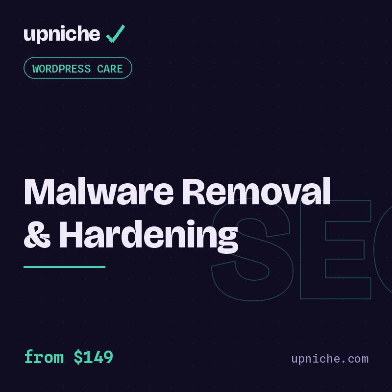 WordPress Malware Removal Service- Recover Hacked Website