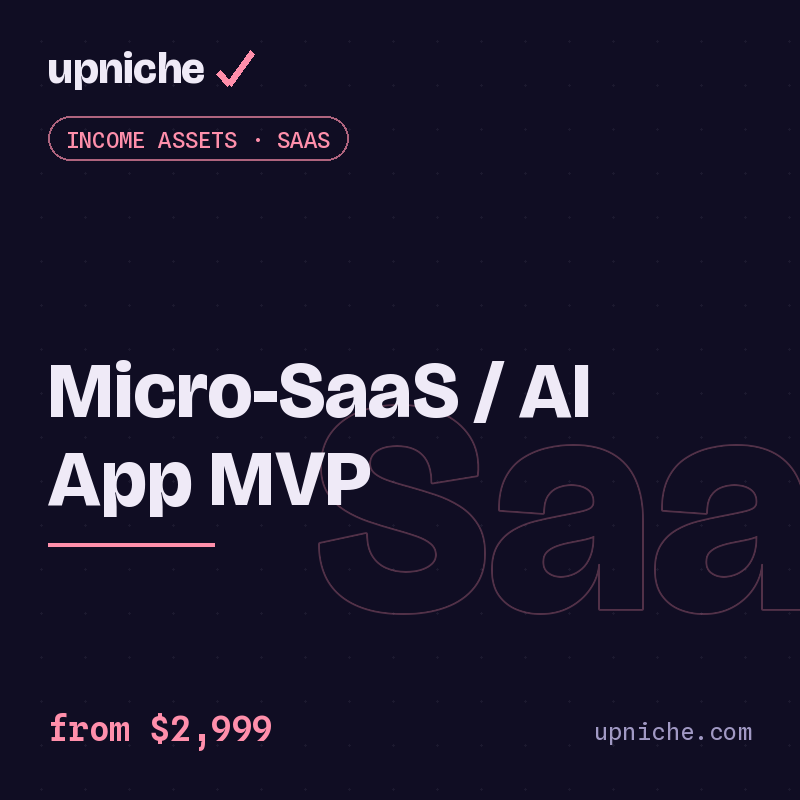 Micro-SaaS / AI App MVP Development