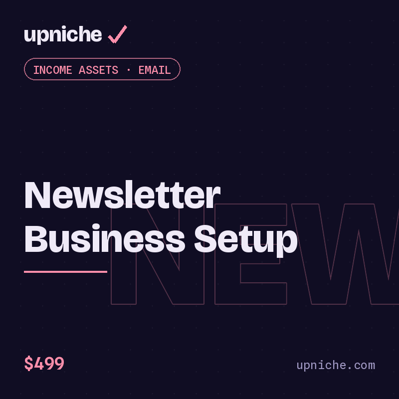 Newsletter Business Setup Service