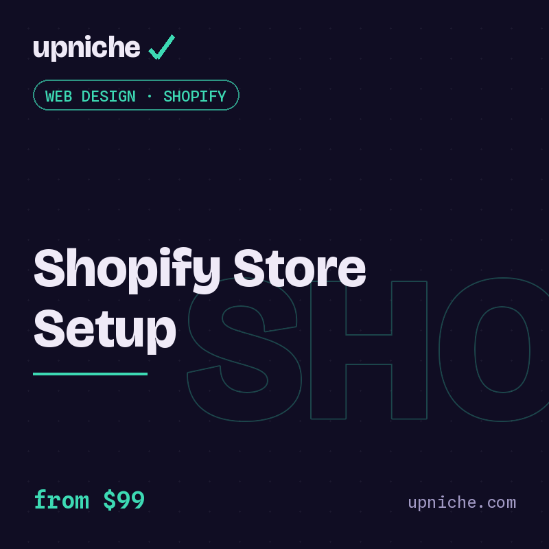 Shopify Site Setup Service