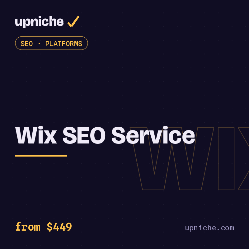 Wix SEO Service