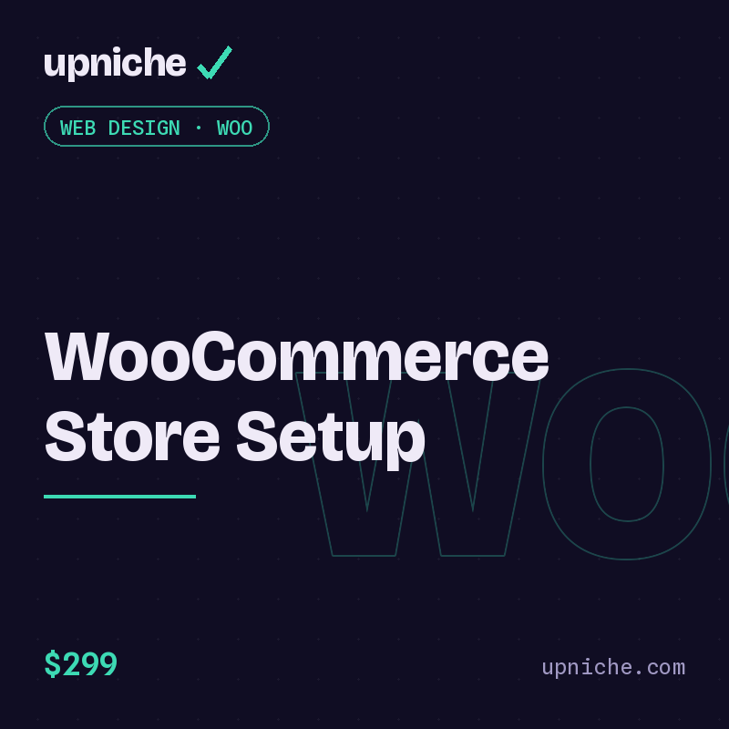 Woocommerce Ecommerce Site Setup Service